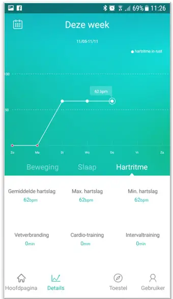 GUARDO GUA1067579 Fitcoach Motion Smartwatch - DETAILS