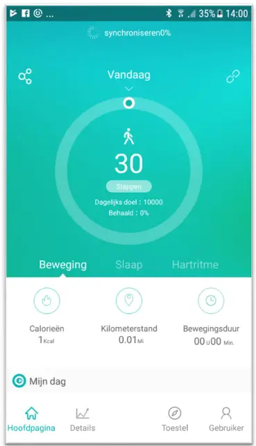 GUARDO GUA1067579 Fitcoach Motion Smartwatch - HEARTRATE