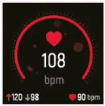 GUARDO GUA1067579 Fitcoach Motion Smartwatch - Heart rat