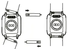 GUARDO GUA1067579 Fitcoach Motion Smartwatch - STRAPS