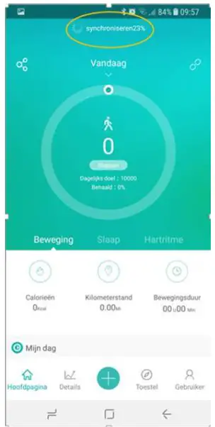 GUARDO GUA1067579 Fitcoach Motion Smartwatch - synchronize .