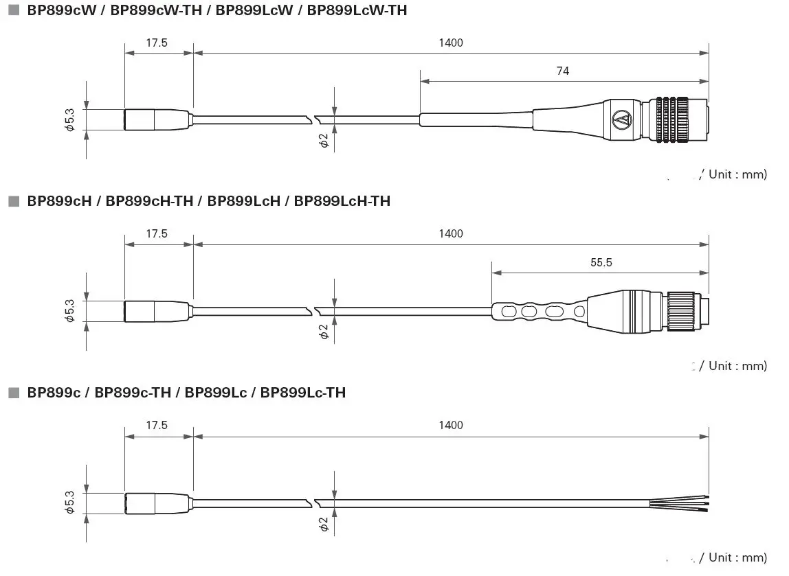 audio-technica BP898 Cardioid Condenser Lavalier Microphone-5