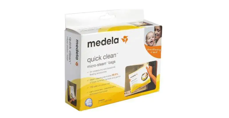 Medela 151576776 Quick Clean Microwave Bags Instructions