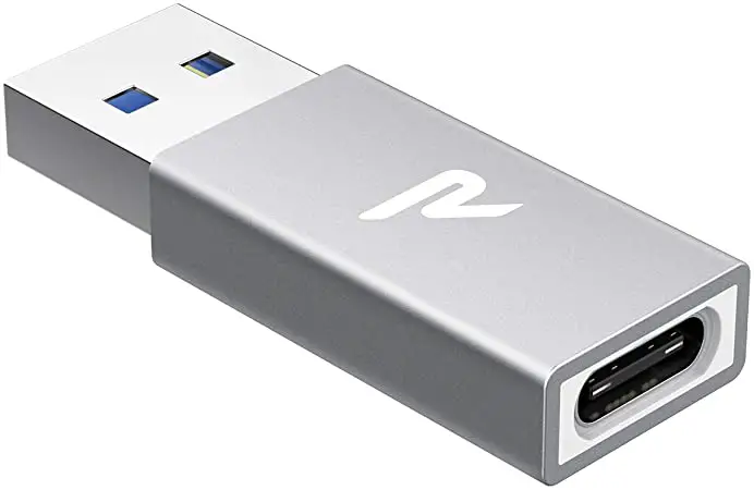 RAMPOW RCA 03 USB 3.0 USB-A Male to USB-C Female Aluminum Adapter