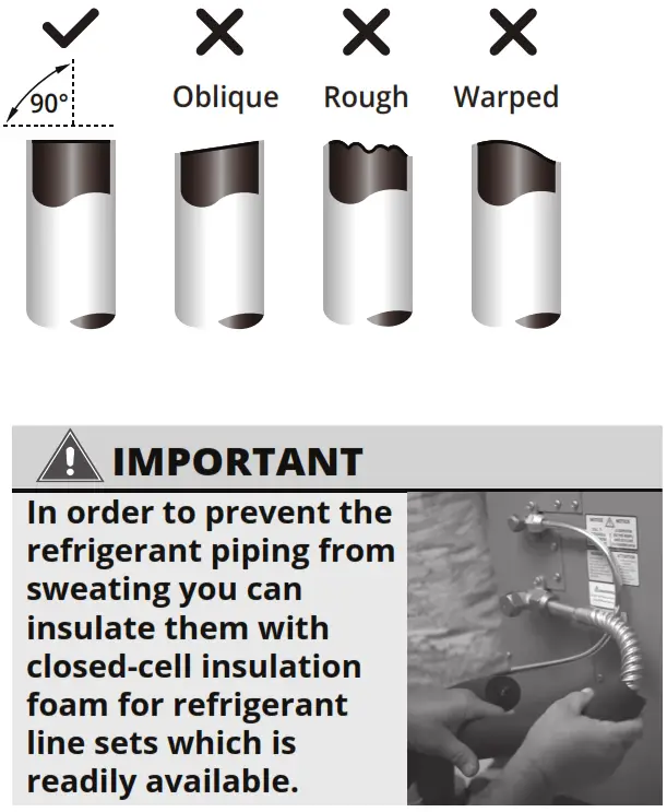 MRCOOL MDUCC150 Universal A Coils - refrigerant
