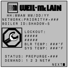 WEIL McLAIN 750 MBH Commercial Condensing Gas Fired Water Boiler - Maintenance