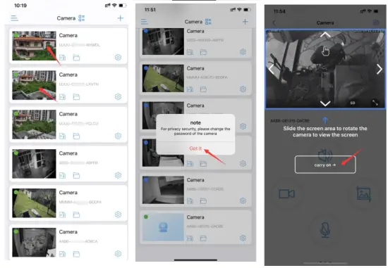 Add Camera to Camhipro