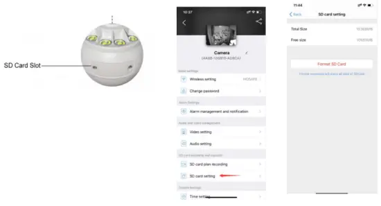 Insert Micro SD Card