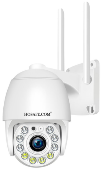 HOSAFE COM HX2PT1 Wireless PTZ Outdoor Security Camera