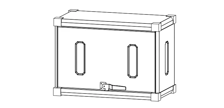 TRINITY PRO 28" WALL CABINET