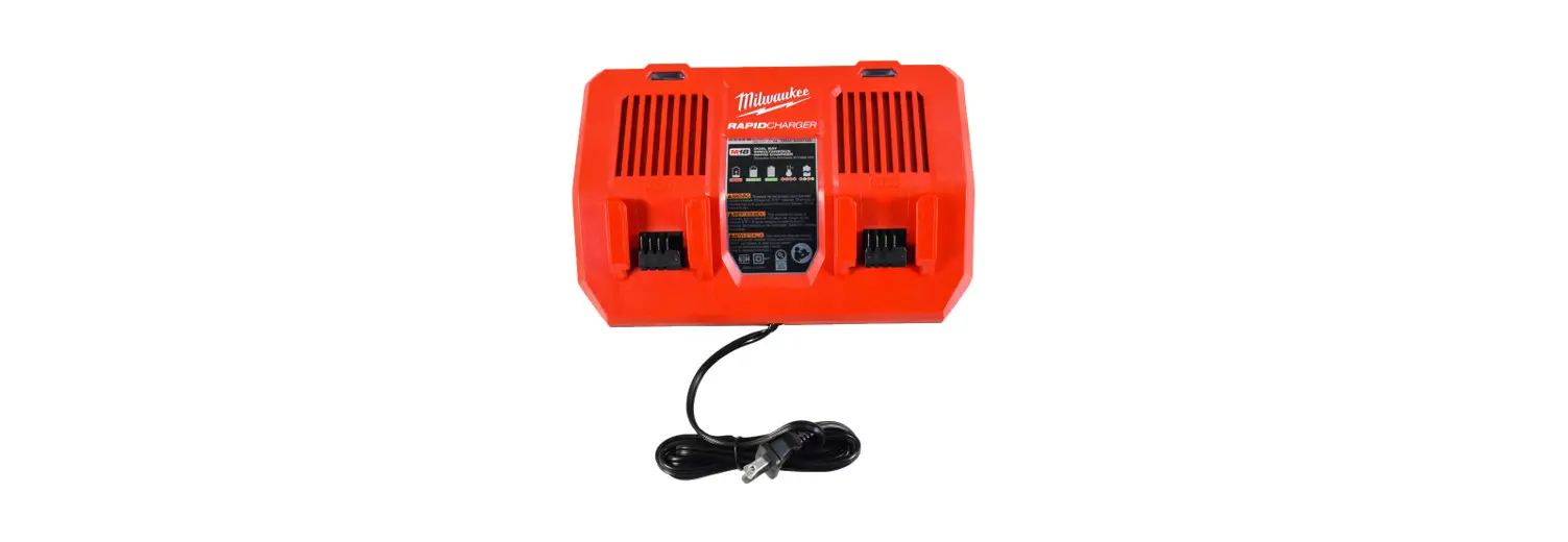 Milwaukee 48-59-1802 Dual Bay Simultaneous Rapid Charger User Manual Milwaukee 48-59-1802 Dual Bay Simultaneous Rapid Charger User Manual