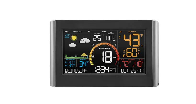Sharper Image Ws0832 Professional Weather Station User Manual