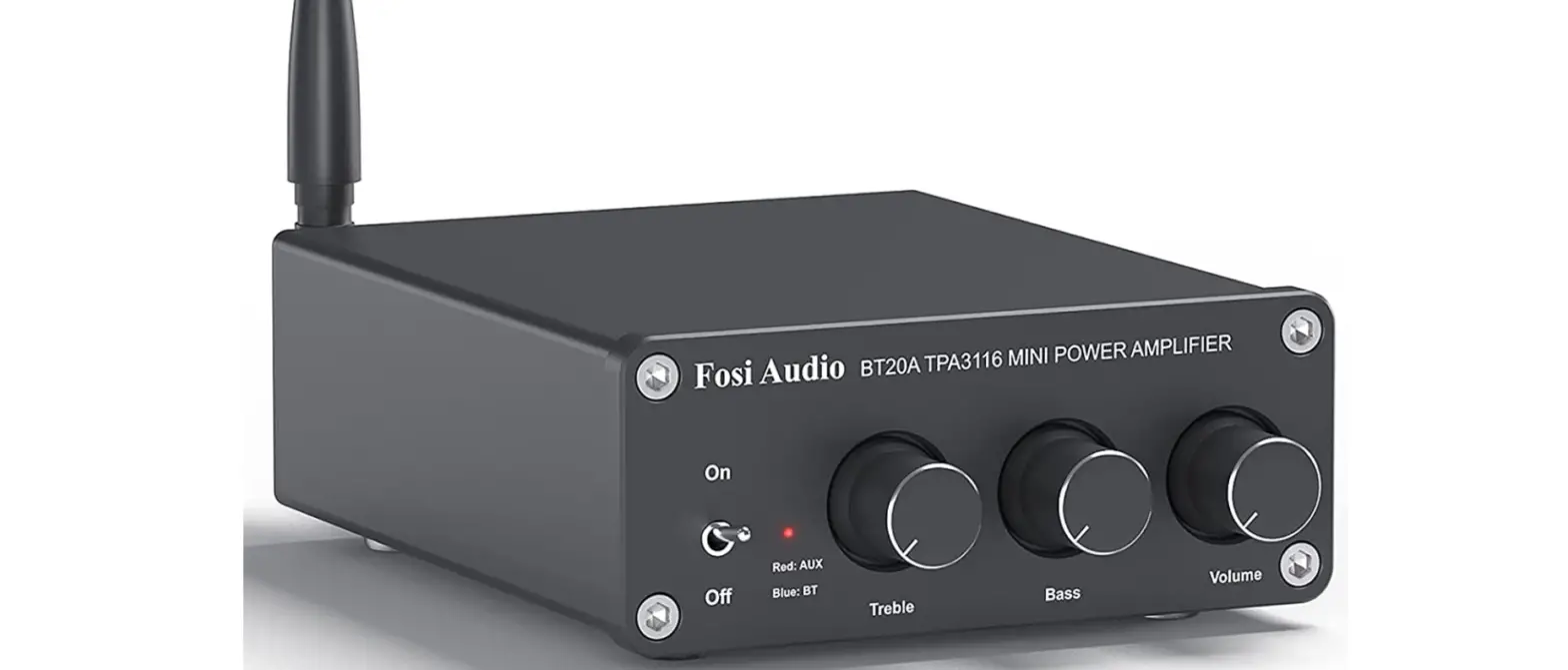 Fosi Audio Bt20a Bluetooth 5.0 Stereo Audio 2 Channel Receiver Amplifier User Manual