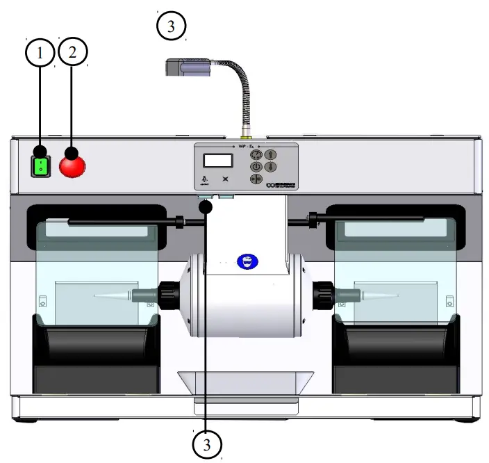 WASSERMANN WP Ex 3000 II Polishing Compact Unit with Speed Regulator-fig1