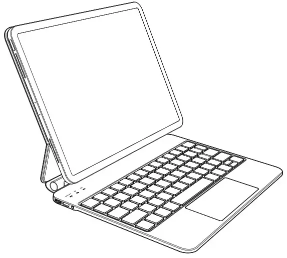 Baseus T89 Brilliance Original Keyboard Case Pro - cover