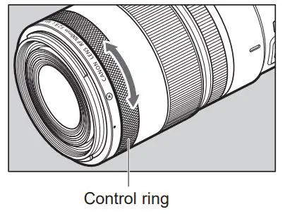 Canon 100mm F2.8 L Macro IS USm Instructions - Control Ring