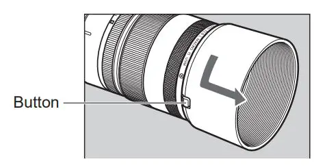 Canon 100mm F2.8 L Macro IS USm Instructions - Detaching the Hood