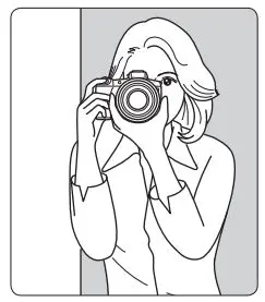 Canon 100mm F2.8 L Macro IS USm Instructions - Lean against a stedy object like a wall to support your body and arm