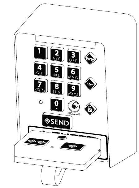 AXWK wireless keypad-fig13