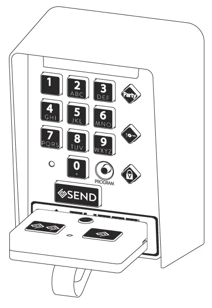 AXWK wireless keypad-fig3