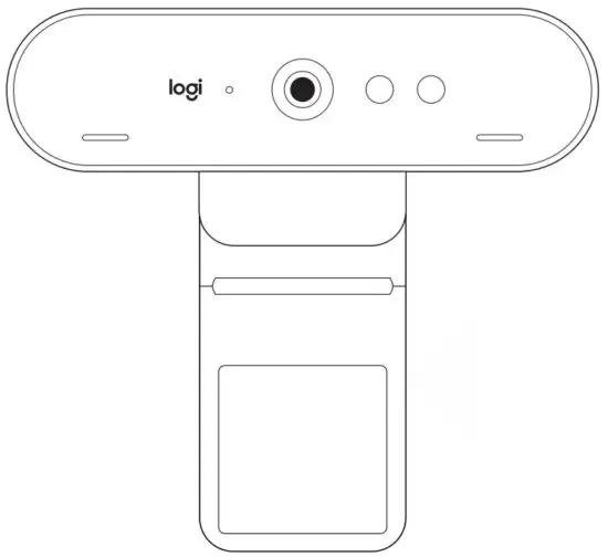 logitech 960-001105 Brio Webcam with 4K Ultra HD Video and HDR