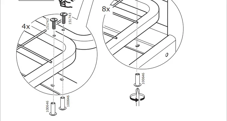 IKEA Loft Bed Frame 10 1