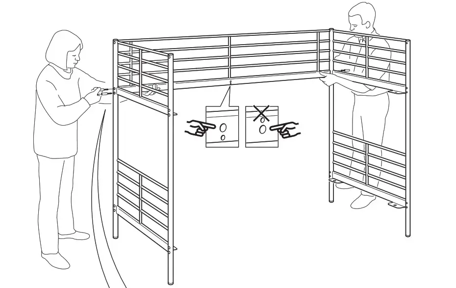 IKEA Loft Bed Frame 3