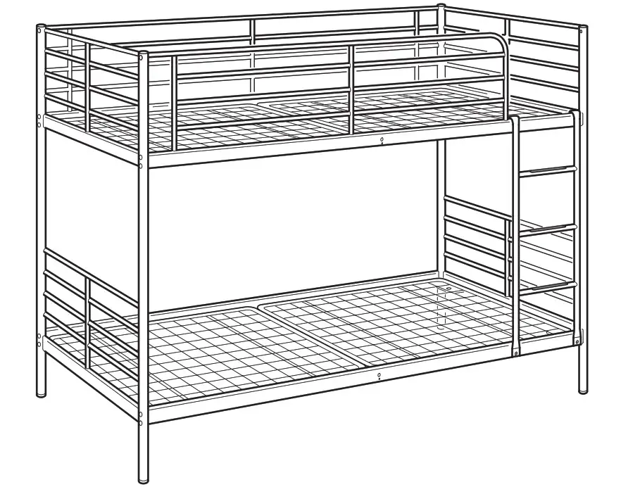 IKEA Loft Bed Frame
