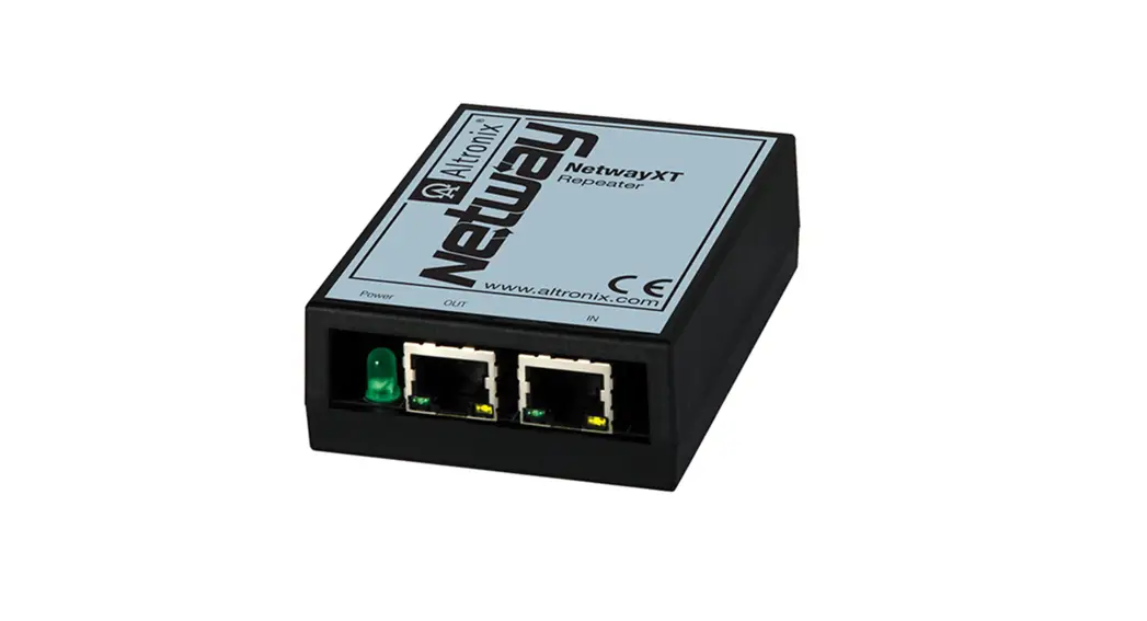 Altronix Netwaysp1a Poe Powered Media Converter-repeater Installation Guide