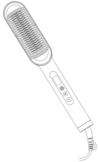 estelle ESHRSTNBRSA Hair Straightener Brush