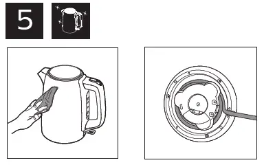PHILIPS HD9350 HD9351 HD9352 Daily Collection Kettle FIG 6