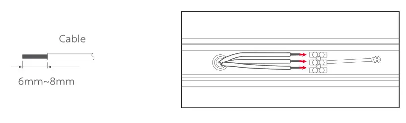 Yeelight Crystal Pendant Light - cable