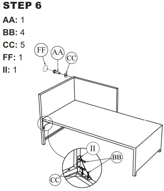Sunnydaze Longford Resin Wicker Chaise Sofa - Step 6