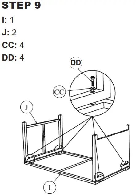Sunnydaze Longford Resin Wicker Chaise Sofa - Step9