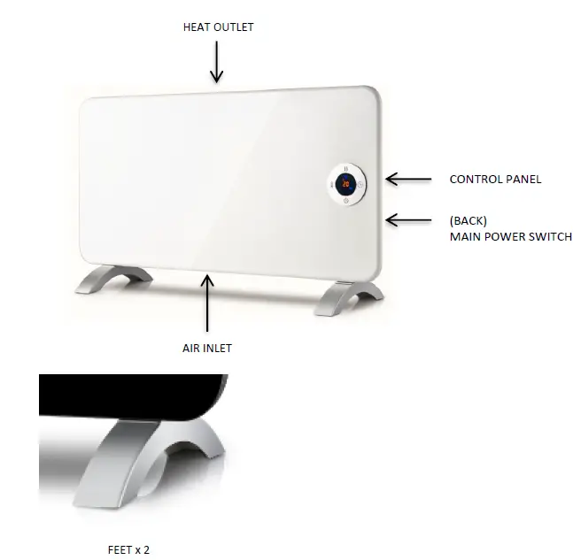 Goldair-GPCV330-2000W-Electronic-Panel-Heater-with-WiFi-FIG-1