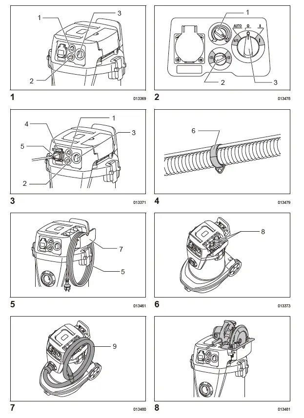 VC2211M Cordless Vacuum Cleaner FIG 1