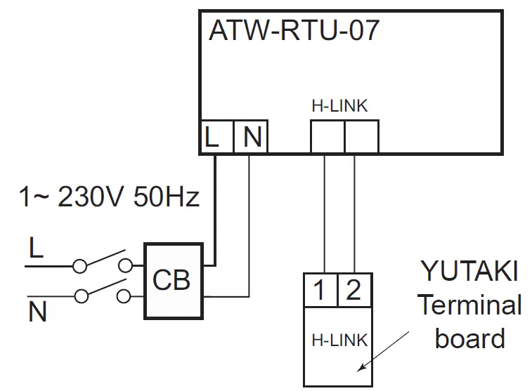 HITACHI ATW-RTU-07 Wireless Intelligent Room Thermostat 03
