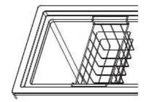 Kenmore Chest Freezer User Guide - Storage Basket