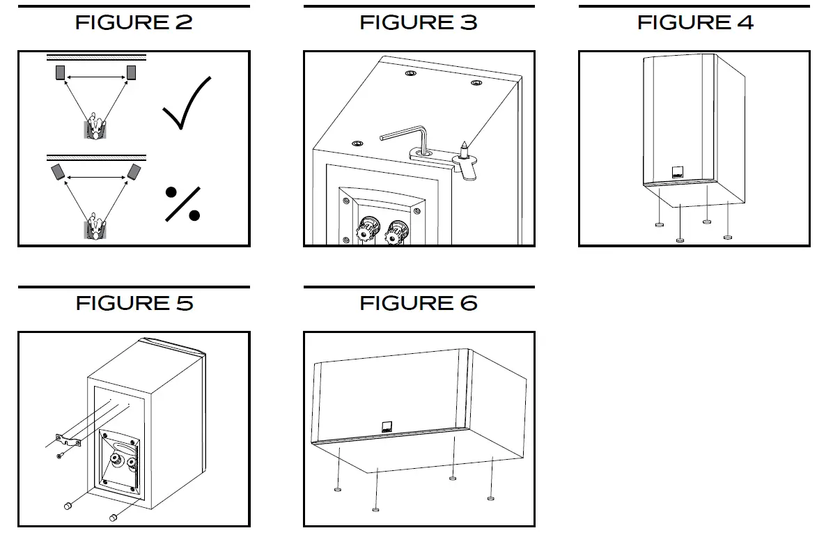 DALI 700OP22BK Opticon 2 MK2 BLK Matched Pair Bundle fig 3