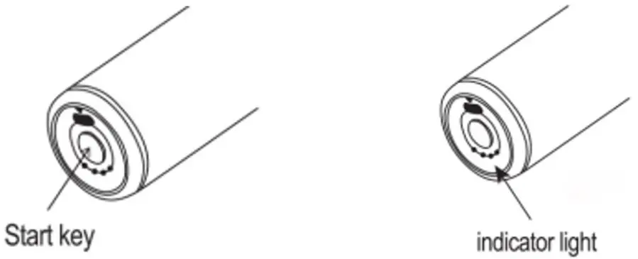 SHARPER IMAGE 207658 Mini Massage Gun - OPERATING THE DEVICE