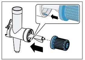 BOSCH MUZS2FWW Meat Mincer 20