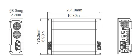 RENOGY 60A 12V 60A DC to DC On-Board Battery Charger for Flooded 4