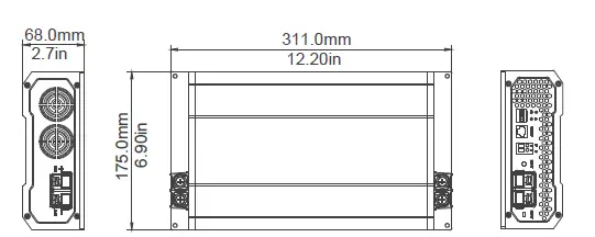RENOGY 60A 12V 60A DC to DC On-Board Battery Charger for Flooded 6