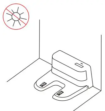 ionvac UltraClean UV Sanitizing Robo Vac User Manual - Place the Charging Dock indoors