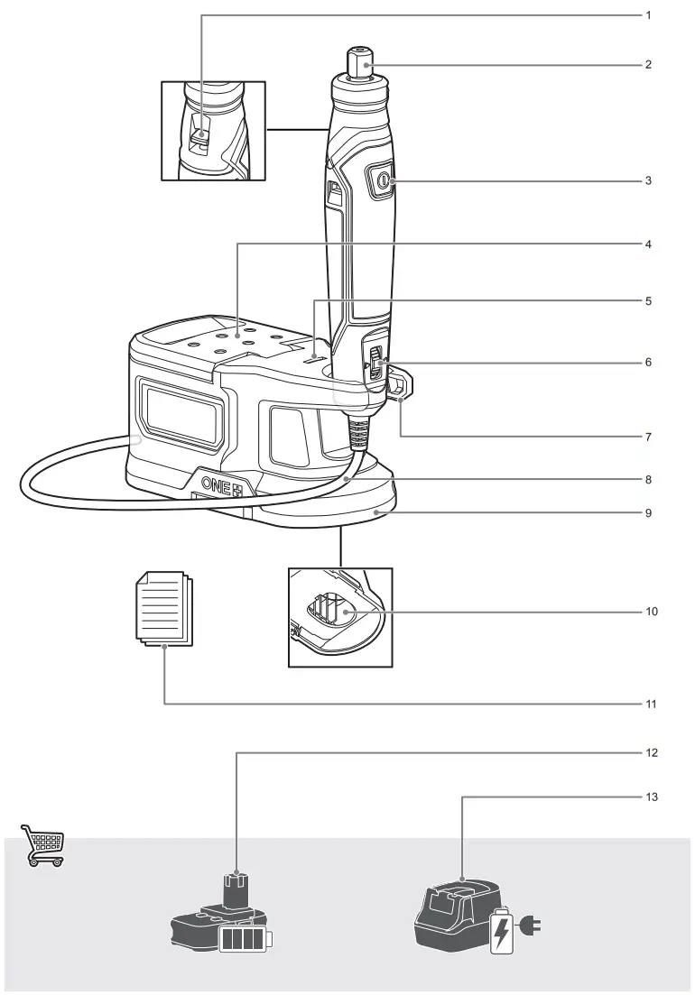RYOBI RRT18 Cordless Rotary Tool - FIG 1