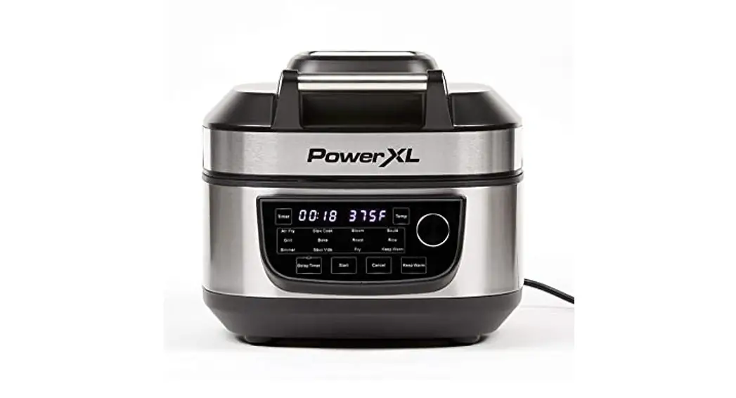 Powerxl One-touch Meals Grill Air Fryer Combo 12-in-1 User Guide