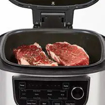 owerXL ONE-TOUCH MEALS Grill Air Fryer -STEP 3