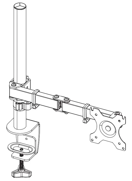 hama 00118490 Full Motion 81cm 32 Inch Monitor Arm