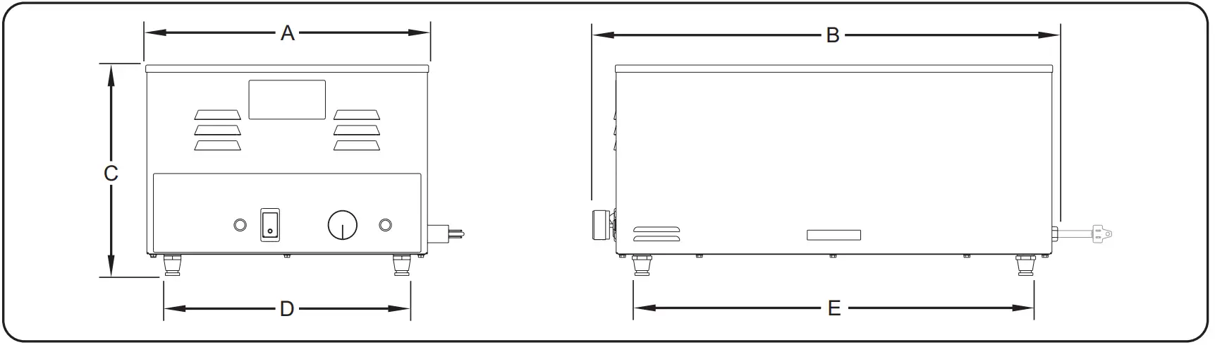 Hatco HW-43 CHW Series Countertop Heated Wells - fig 5