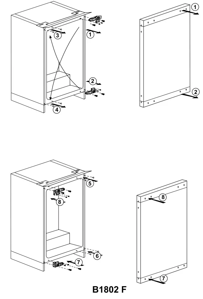 beko B180 Series Refrigerator fig 1